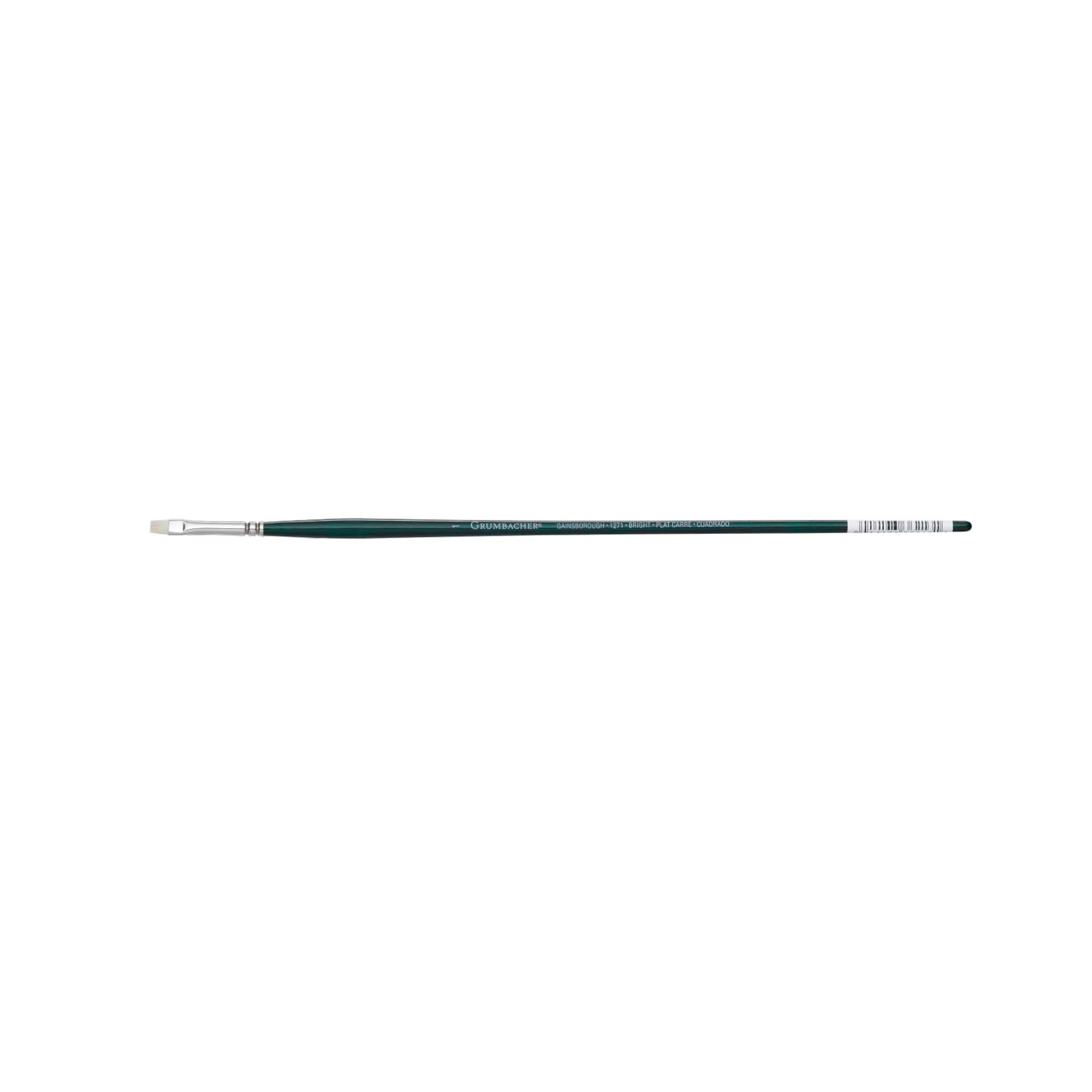 Grumbacher® Gainsborough® White Bristle Long Handle Bright Brush